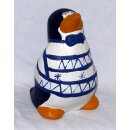 Pinguin aus Keramik, Seemann, 11 cm